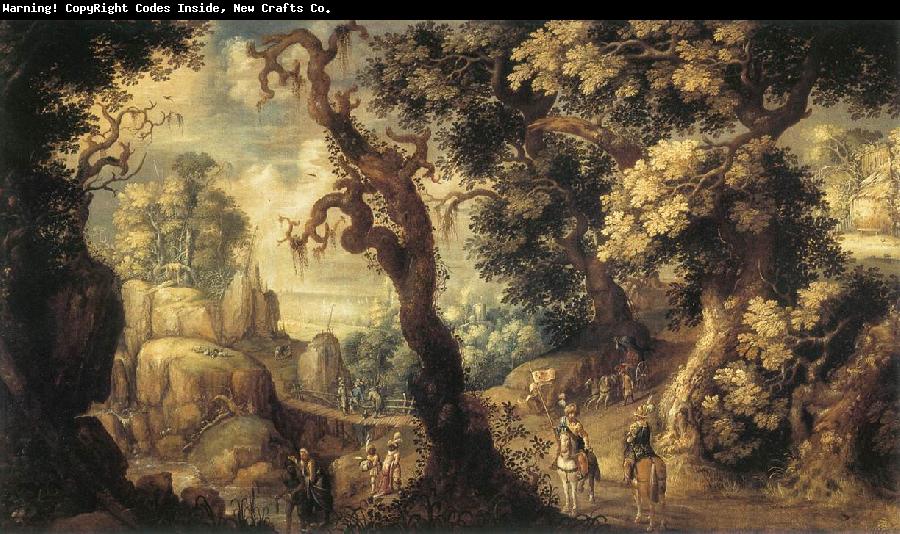 HONDECOETER, Gillis Claesz. d Baptism of the Moorish Chamberlain sf
